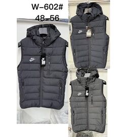 Фотография Жилетка мужская W602 black р.48-56 "Faraon" недорого оптом от прямого поставщика