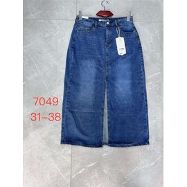 Фотография Юбка женская 7049 blue р.31-38 "NewJeans" недорого оптом от прямого поставщика