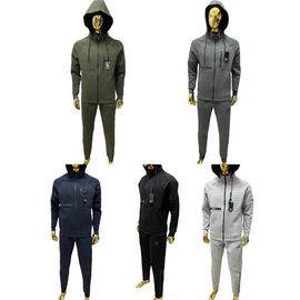 Фотография Костюм спортивный мужской 112-1-0 khaki р.50-58 "Faraon" недорого оптом от прямого поставщика