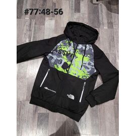 Фотография Кофта спортивная мужская 77-2 black р.48-56 "Faraon" недорого оптом от прямого поставщика