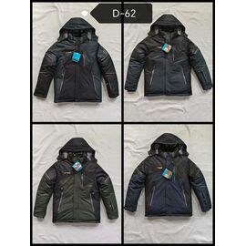 Куртка чоловіча зимова D62 khaki р.M-3XL "Faraon" недорого оптом від прямого постачальника
