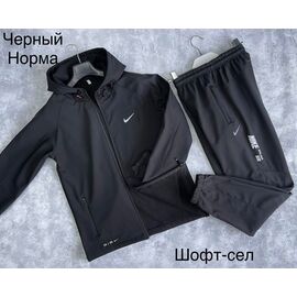 Фотография Костюм спортивный мужской FR564 black р.48-56 "Faraon" недорого оптом от прямого поставщика