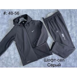 Фотография Костюм спортивный мужской FR565 grey р.48-56 "Faraon" недорого оптом от прямого поставщика