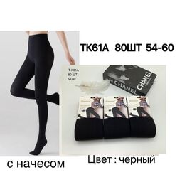 Фотография Колготы тёплые женские TK61A black р.54-60 "Redoor" недорого оптом от прямого поставщика