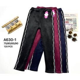 Фотография Лосины детские тёплые на девочку A630-1 mix р.75-90 "Redoor" недорого оптом от прямого поставщика