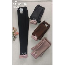 Фотография Штаны детские спортивные зимние на девочку J96-1 mix р.80-90 "Redoor" недорого оптом от прямого поставщика