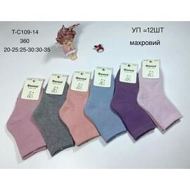 Шкарпетки дитячі теплі на дівчинку TC109-14 mix р.20-35 "Redoor" недорого оптом від прямого постачальника