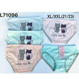 Труси дитячі на дівчинку L71096 mix р.XL-2XL "Redoor" недорого оптом від прямого постачальника