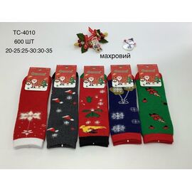 Шкарпетки дитячі теплі на дівчинку TC4010 mix р.20-35 "Redoor" недорого оптом від прямого постачальника