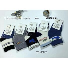 Шкарпетки дитячі теплі на хлопчика TC001-1 mix р.1-6 "Redoor" недорого оптом від прямого постачальника