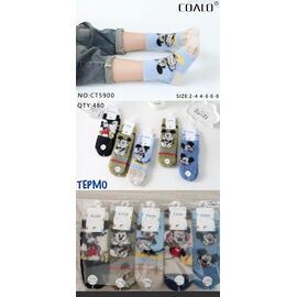 Шкарпетки дитячі теплі на дівчинку CT5900 mix р.2-8 "Redoor" недорого оптом від прямого постачальника