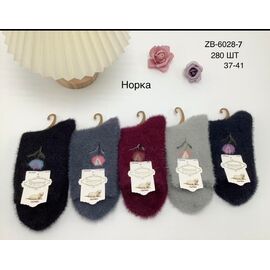 Фотография Носки женские тёплые ZB6028-7 mix р.37-41 "Redoor" недорого оптом от прямого поставщика