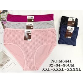 Фотография Трусы женские M6441 mix р.2XL-4XL "Redoor" недорого оптом от прямого поставщика