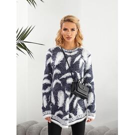 Туніка жіноча LL231 blue р.48-50 "Lola" недорого оптом від прямого постачальника