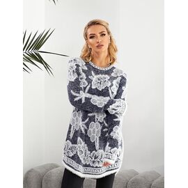 Туніка жіноча LL232 blue р.48-50 "Lola" недорого оптом від прямого постачальника