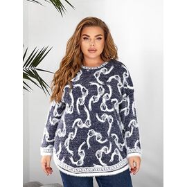 Туніка жіноча LL234 blue р.56 "Lola" недорого оптом від прямого постачальника