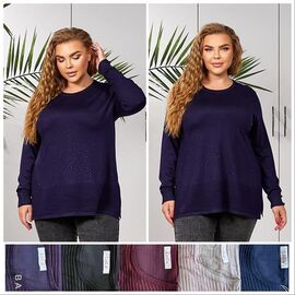 Фотография Свитер женский LL283 mix р.52-54 "Lola" недорого оптом от прямого поставщика