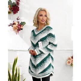 Туніка жіноча LL306 green р.48-50 "Lola" недорого оптом від прямого постачальника