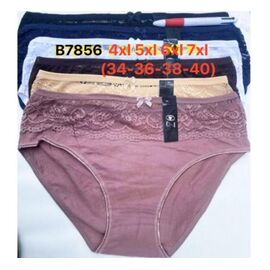 Фотография Трусы женские B7856 mix р.6XL "Redoor" недорого оптом от прямого поставщика