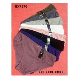 Фотография Трусы женские BX7876 mix р.2XL-4XL "Redoor" недорого оптом от прямого поставщика