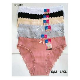 Фотография Трусы женские F6913 mix р.S-XL "Redoor" недорого оптом от прямого поставщика