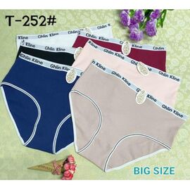 Фотография Трусы женские T252 mix р.6XL-7XL "Redoor" недорого оптом от прямого поставщика