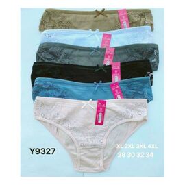 Фотография Трусы женские Y9327 mix р.XL-4XL "Redoor" недорого оптом от прямого поставщика