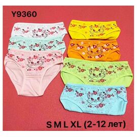Труси дитячі на дівчинку Y9360 mix р.2-12 "Redoor" недорого оптом від прямого постачальника