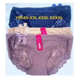 Фотография Трусы женские Y9545 mix р.2XL-4XL "Redoor" недорого оптом от прямого поставщика