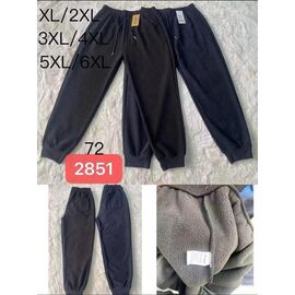Фотография Штаны спортивные мужские утеплённые 2851 mix р.3XL-6XL "Redoor" недорого оптом от прямого поставщика