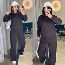 Костюм спортивний жіночий 1103 black р.42-52 "Faraon" недорого оптом від прямого постачальника