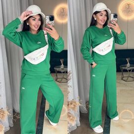 Костюм спортивний жіночий 1103 green р.42-52 "Faraon" недорого оптом від прямого постачальника