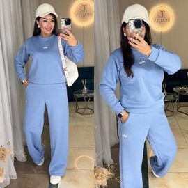 Костюм спортивний жіночий 1103 l.blue р.42-52 "Faraon" недорого оптом від прямого постачальника