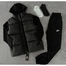 Фотография Костюм спортивный мужской 1663-1 black р.48-54 "Faraon" недорого оптом от прямого поставщика