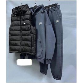 Фотография Костюм спортивный мужской 1663-1 d.grey р.48-54 "Faraon" недорого оптом от прямого поставщика