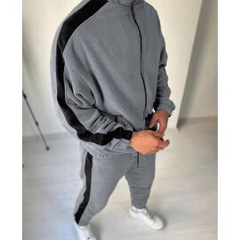 Фотография Костюм спортивный мужской 1704 grey р.48-52 "Faraon" недорого оптом от прямого поставщика