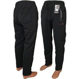Фотография Штаны спортивные мужские утеплённые 2070 black р.48-56 "Faraon" недорого оптом от прямого поставщика