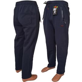 Фотография Штаны спортивные мужские утеплённые 2070 navy р.48-56 "Faraon" недорого оптом от прямого поставщика