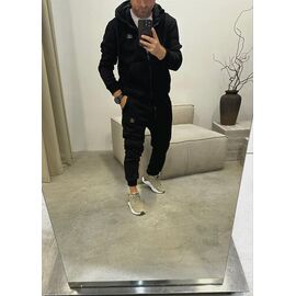 Фотография Костюм спортивный мужской 3001 black р.M-2XL "Faraon" недорого оптом от прямого поставщика