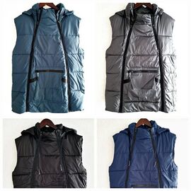 Фотография Жилетка мужская 802-233 black р.48-56 "Faraon" недорого оптом от прямого поставщика