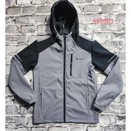 Фотография Ветровка мужская A52003 grey р.46-52 "Faraon" недорого оптом от прямого поставщика