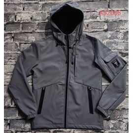 Фотография Ветровка мужская A52005 grey р.46-52 "Faraon" недорого оптом от прямого поставщика