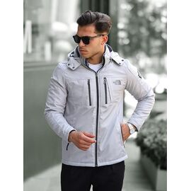 Фотография Куртка мужская FR572 l.grey р.S-2XL "Faraon" недорого оптом от прямого поставщика