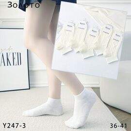 Фотография Носки женские Y247-3 white р.36-41 "Redoor" недорого оптом от прямого поставщика