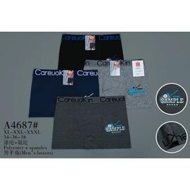 Фотография Трусы мужские A4687 mix р.XL-3XL "Redoor" недорого оптом от прямого поставщика