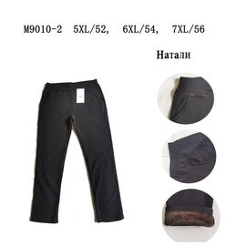 Фотография Штаны женские утеплённые M9010-2 black р.5XL-7XL "Redoor" недорого оптом от прямого поставщика