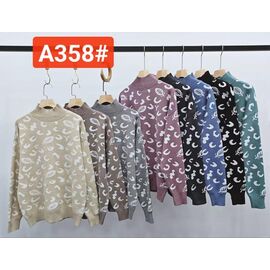 Фотография Свитер женский A358 mix р.48-50 "Lola" недорого оптом от прямого поставщика