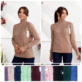 Гольф жіночий LL240 mix р.46-48 "Lola" недорого оптом від прямого постачальника