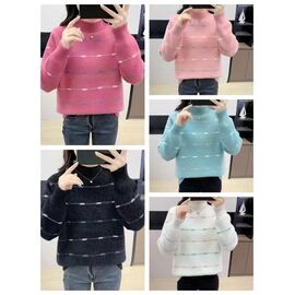 Фотография Свитер женский LL266 mix р.48-52 "Lola" недорого оптом от прямого поставщика