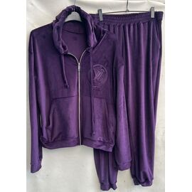 Костюм спортивний жіночий FR646 purple р.52-58 "Faraon" недорого оптом від прямого постачальника